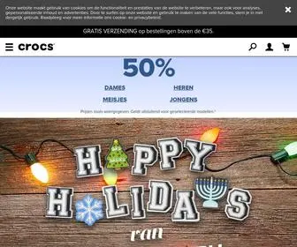 Crocs.nl(Crocs NL) Screenshot