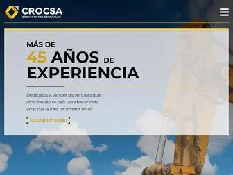 Crocsa.com(Inicio) Screenshot