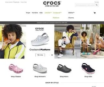 Crocschile.cl(Crocs) Screenshot