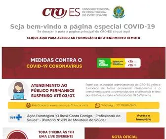 Croes.org.br(Legislação) Screenshot