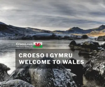 Croeso.com(North Wales Tourism Marketing Club) Screenshot