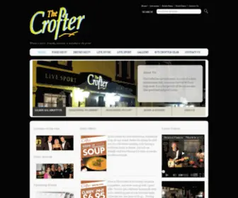 Crofterbar.co.uk(The Crofter Bar and Restaurant) Screenshot