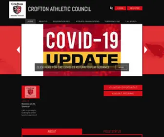 Croftonsports.com(Crofton Athletic Council) Screenshot