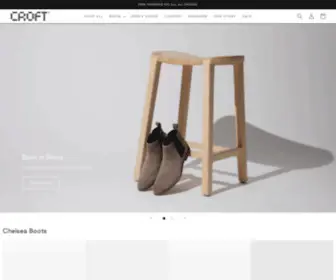 Croftshoes.com.au(Mens Shoes) Screenshot