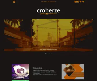 Croherze.com(Croherze Portal) Screenshot
