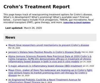 Crohnstreatmentreport.com(Crohn’s) Screenshot