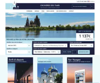 Croisieres-Des-Tsars.com(Croisière Russie 2021) Screenshot