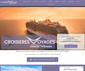 Croisieres-Voyages.com(Bienvenue) Screenshot