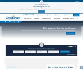 Croisieurope.com(Leader Européen de la croisière fluviale) Screenshot