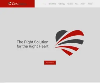 Croivalve.com(CroíValve) Screenshot