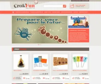 Crokfun.com(Vente) Screenshot