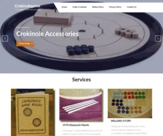 Crokinolegame.ca(Crokinole board game) Screenshot