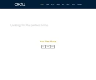 Croll.com.au(Croll Real Estate Real estate) Screenshot