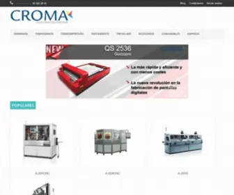 Cromaiberica.com(Croma Ib) Screenshot