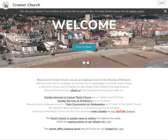 Cromer-Church.org.uk(Cromer Church) Screenshot