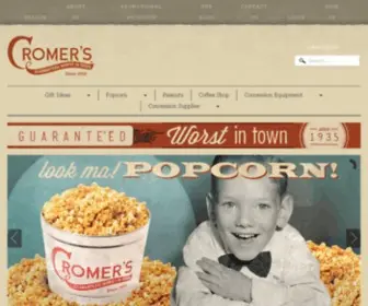 Cromers.com(Cromers Pnuts) Screenshot