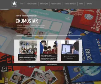 Cromostar.com.br(Álbum de Figurinhas Personalizado) Screenshot