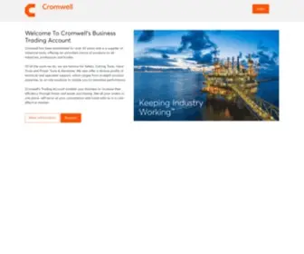 Cromwell-Industrial.co.uk(Cromwell Web Trading) Screenshot