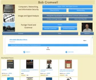 Cromwell-INTL.com(Bob Cromwell on Linux) Screenshot