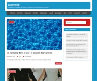 Cromwell.fr(Cromwell est le stratège qui déniche les meilleurs actus en direct des sites web) Screenshot