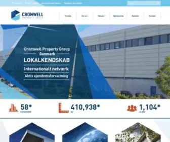 Cromwellpropertygroup.dk(Cromwell Property Group Denmark) Screenshot