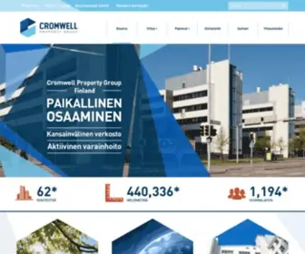 Cromwellpropertygroup.fi(Cromwell Property Group Finland) Screenshot