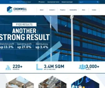 Cromwellpropertygroup.it(Cromwell Property Group Global) Screenshot