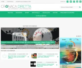 Cronacadiretta.it(Cronaca Diretta) Screenshot