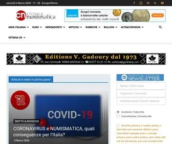 Cronacanumismatica.com(CN Cronaca Numismatica) Screenshot