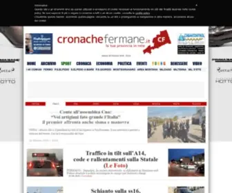 Cronachefermane.it(La tua provincia in rete) Screenshot