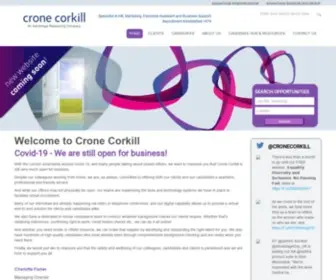 Cronecorkill.co.uk(Specialists in Executive Assistant and Business Support Recruitment in London) Screenshot