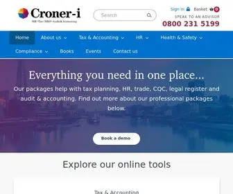 Croneri.co.uk(Trusted Information) Screenshot