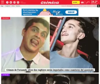 Cronica.com.ar(Crónica) Screenshot