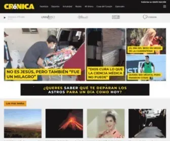 Cronica.com.py(Crónica) Screenshot