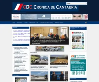 Cronicadecantabria.com(Crónica) Screenshot