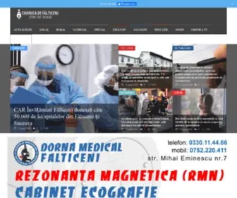 Cronicadefalticeni.ro(Cronica de Fălticeni) Screenshot