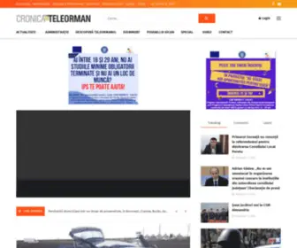 Cronicadeteleorman.ro(Cronica de Teleorman) Screenshot