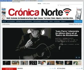Cronicanorte.es(Cronica Norte) Screenshot