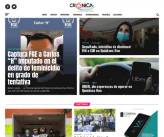 Cronicaquintanarroense.com(Cronica Quintanarroense) Screenshot