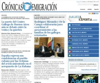 Cronicasdelaemigracion.com(Cronicas) Screenshot