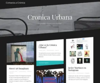 Cronicaurbana.com(Crónica) Screenshot