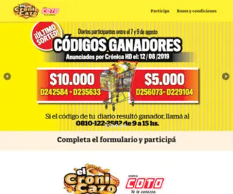 Cronicazo.com.ar(Participa de El Cronicazo) Screenshot