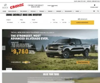 Cronicchevroletbuickgmc.com(Cronic Chevrolet Buick GMC) Screenshot
