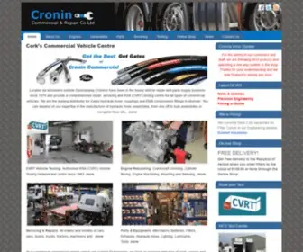 Cronincommercial.ie(Cronin Commercial & Repair Co Ltd) Screenshot