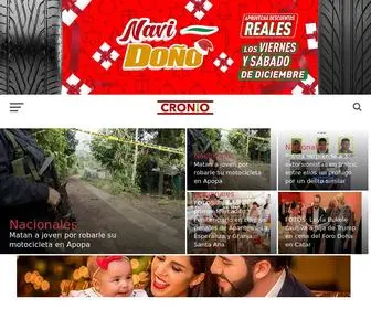 Cronio.sv(Noticias de El Salvador) Screenshot