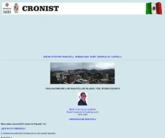 Cronistadepapantla.com(Bienvenidos al portal del Segundo Cronista de la ciudad de Papantla) Screenshot