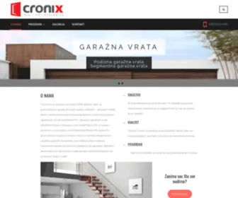 Cronix.ba(ALU i PVC Stolarija) Screenshot