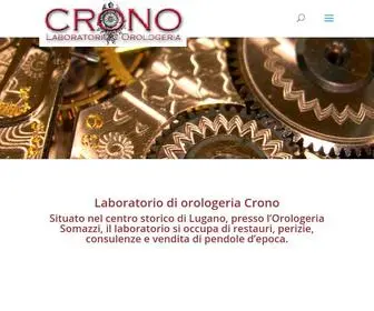 Crono-Swiss.com(Laboratorio di orologeria) Screenshot