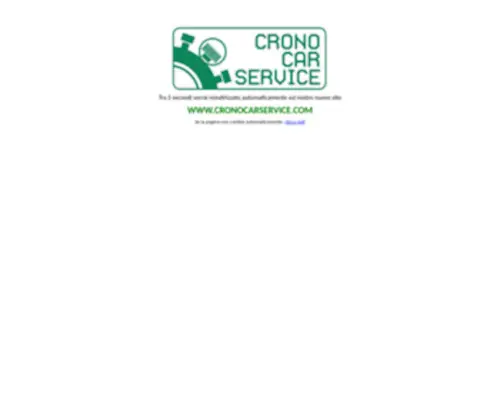 Cronocarservice.it(Cronocarservice) Screenshot