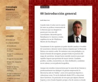 Cronologiahistorica.com(Cronología histórica) Screenshot